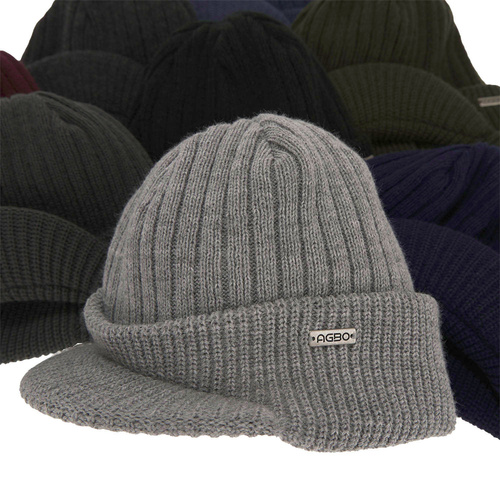 Bonnet d'hiver homme, camel, Taker