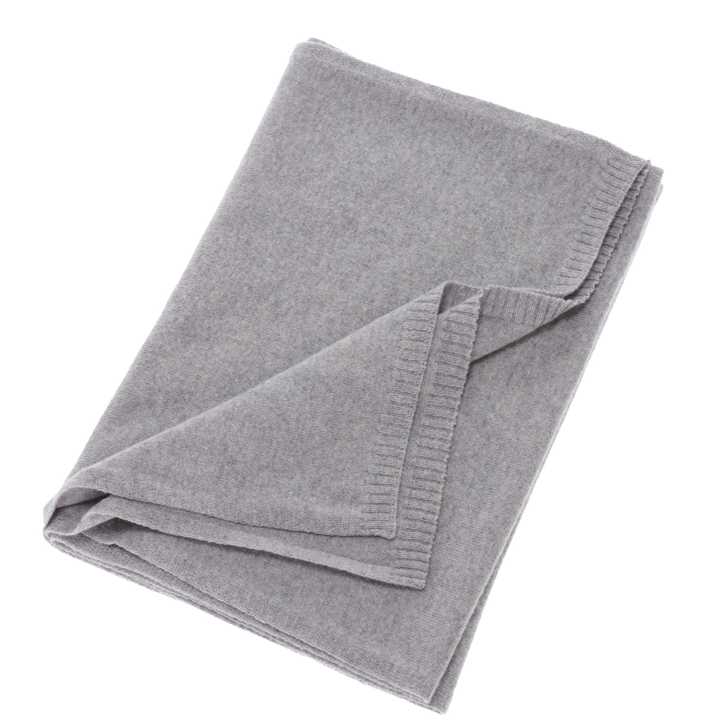 Dames wintersjaal, grijs, merinowol met kasjmier, Irenia