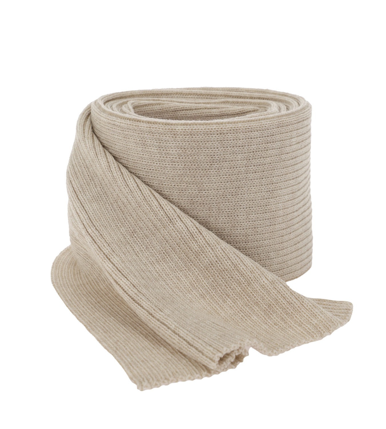 Écharpe d'hiver femme, beige, 100% Laine Mérinos Extrafine, Jessica