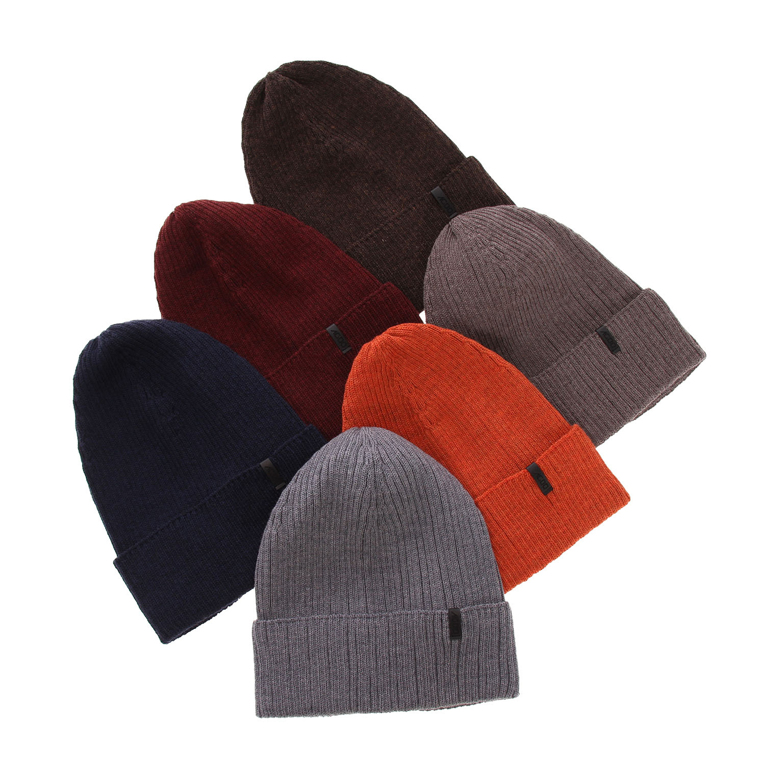 Heren wintermuts, bruin, 100% Merino Wol, Thorin