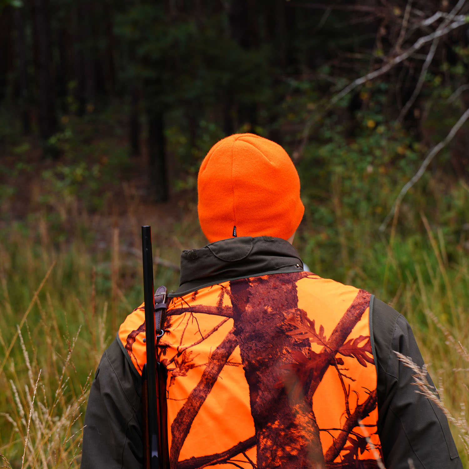 Heren winter jachtmuts, groen, Wild Life