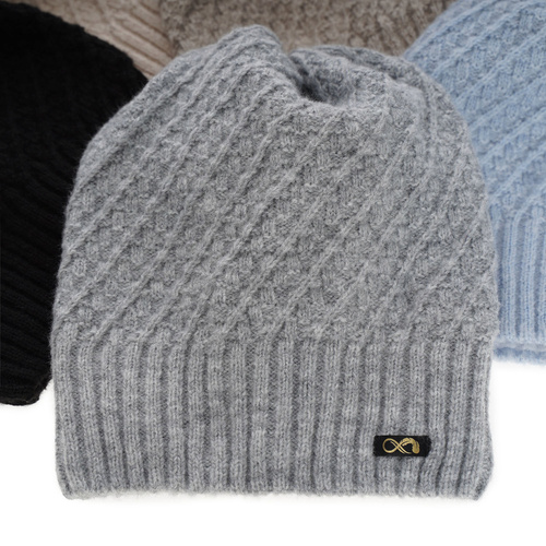 Dames wintermuts, honing, met merinowol, Misha