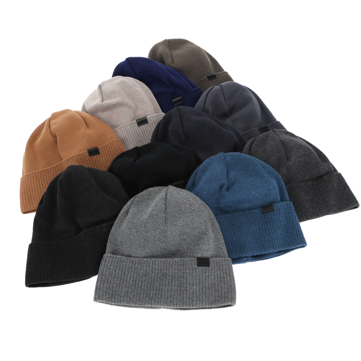 Herenmuts voor herfst, lente, , met katoen, khaki, Remon