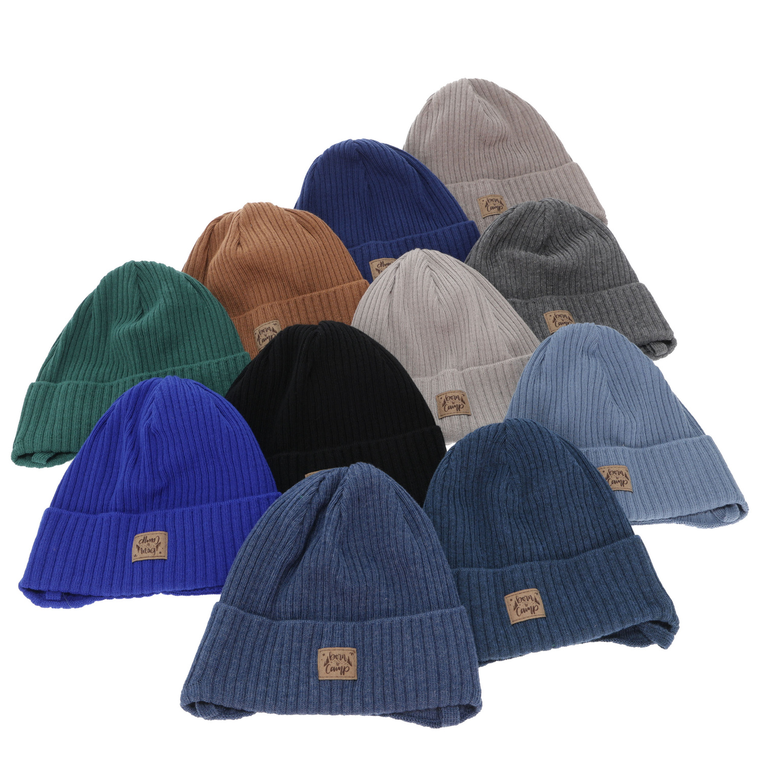 Jongens herfst/lente muts, blauw, met bindkoorden, met katoen, Fenris