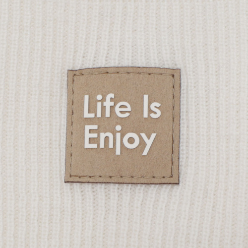 Meisjes herfst/lente set: muts en buissjaal, met katoen, kremowy, Zola