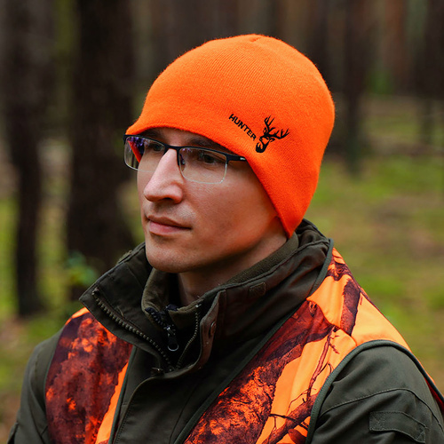 Heren wintermuts, groen, jachtmuts, Hunter