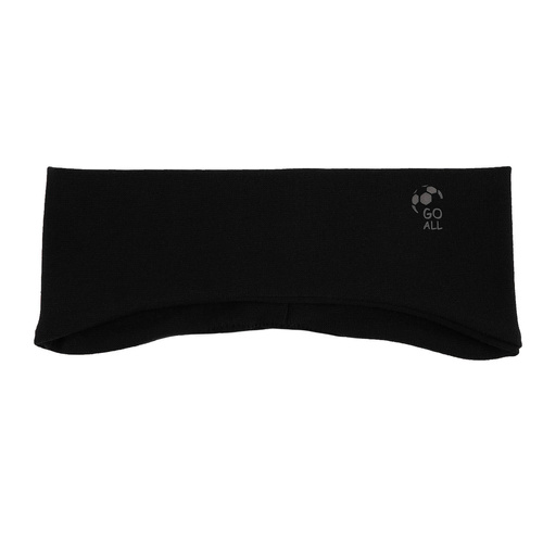 Opaska automne/printemps garçon, noire, coton, Nerd