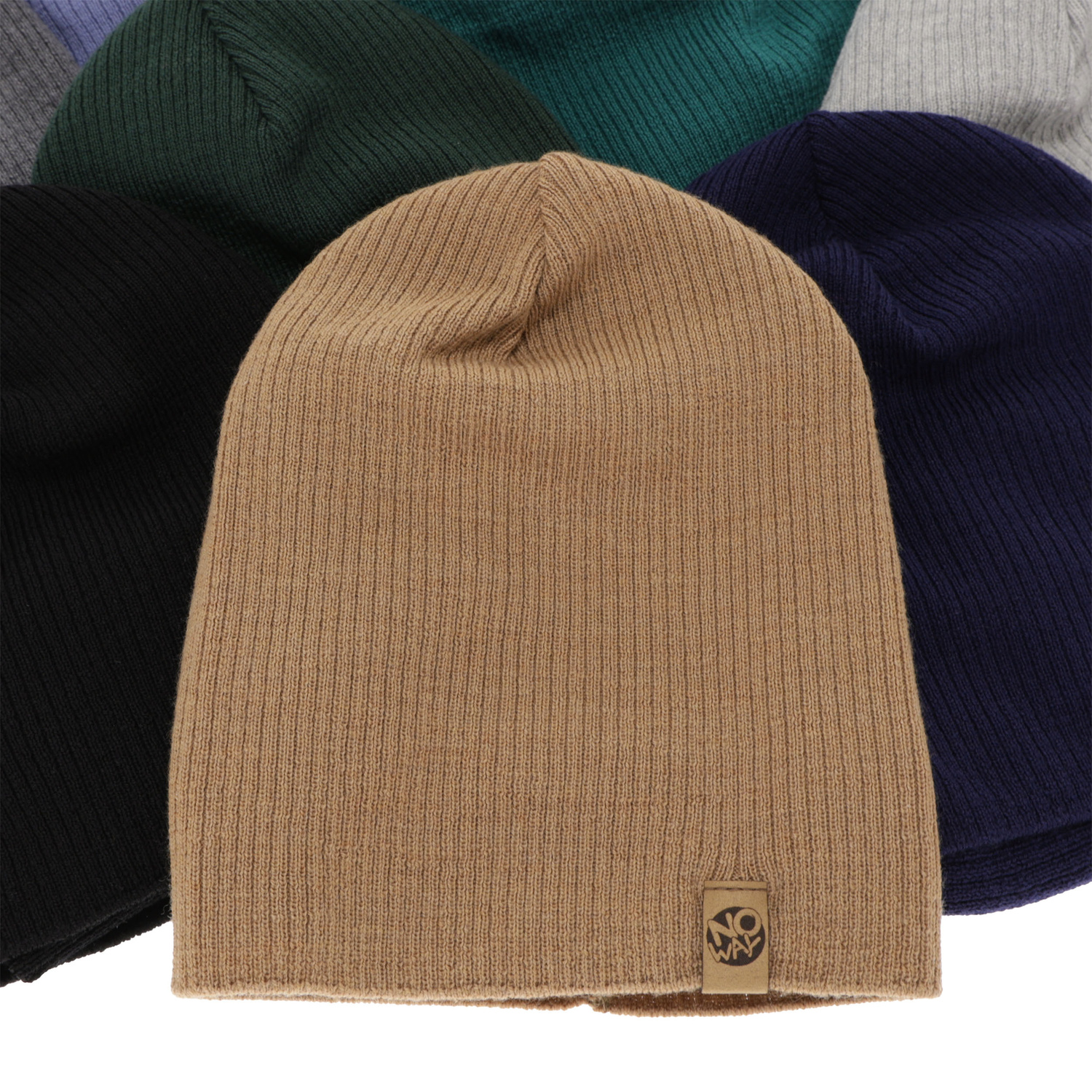 Ensemble automne/printemps garçon: bonnet et snood, gris clair, avec laine mérinos, Richi