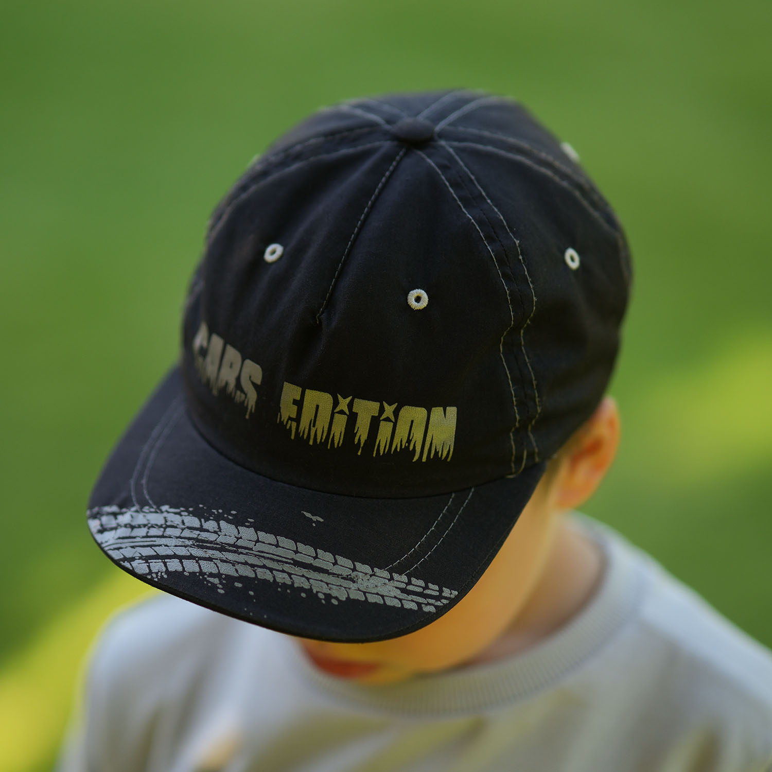 Jongens baseballpet, herfst/lente, blauw, katoenen, Cars Edition