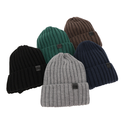 Ensemble d'hiver garçon: bonnet et snood, gris, Baster