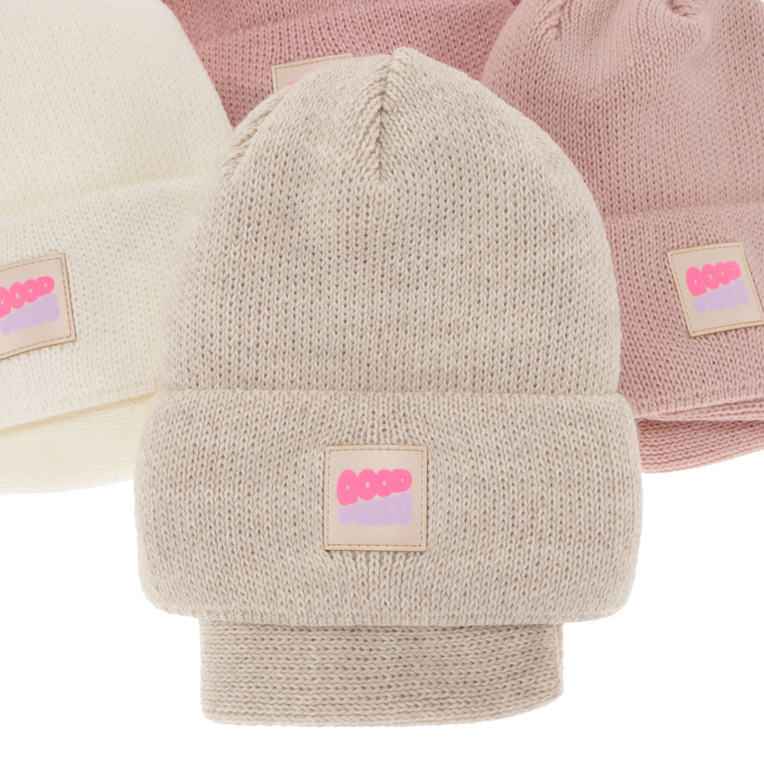 Ensemble d'hiver fille: bonnet et snood, gris, Josephin