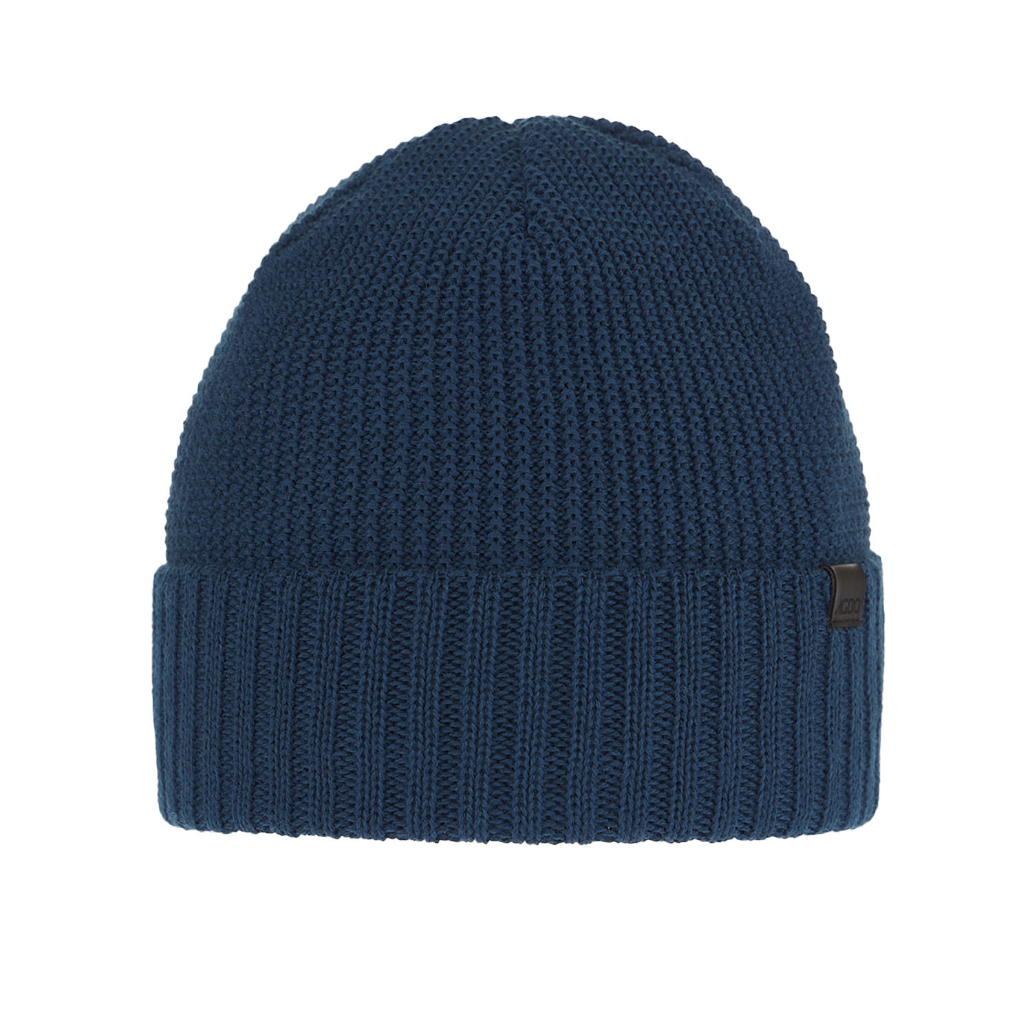 Bonnet d'hiver homme, bleu, avec laine mérinos, Sewer