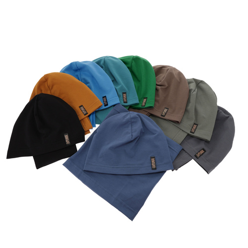 Ensemble automne/printemps garçon: bonnet et snood, noir, Hobart