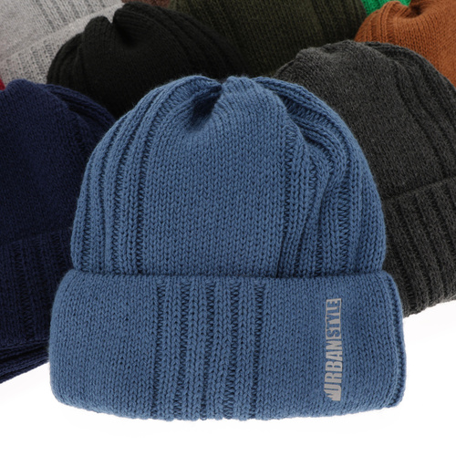 Ensemble d'hiver garçon: bonnet et snood, gris, Balaton