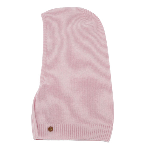 Bivakmuts herfst, winter, dames, lichtroze, merinowol met kasjmier, Kiruna