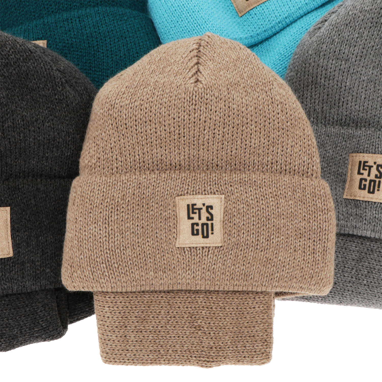 Ensemble d'hiver garçon: bonnet et snood, gris foncé, Joseph