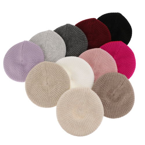 Beret d'hiver femme, noir, Grace