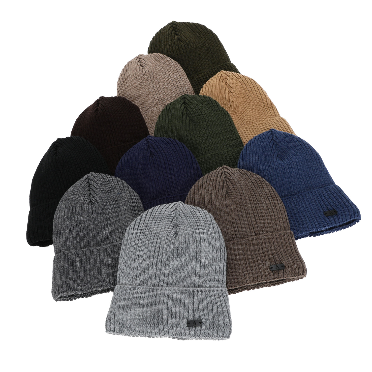 Wintermuts voor heren, camel, met merinowol, Jeffrey