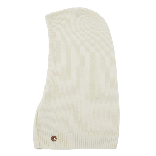 Bivakmuts herfst, winter, dames, crème, merinowol met kasjmier, Kiruna