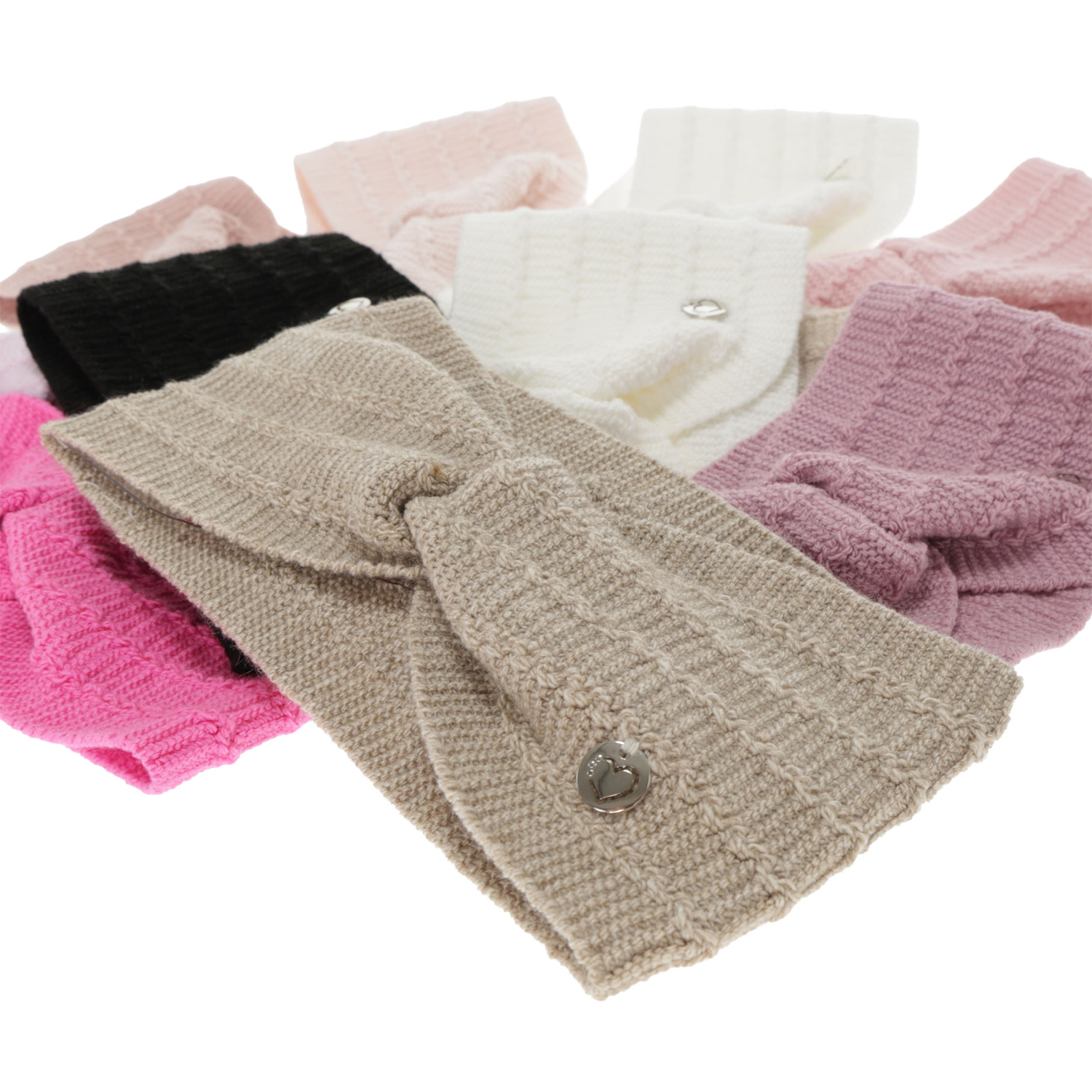 Meisjes herfst/lente hoofdband, zwart, Elettra