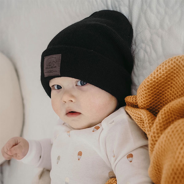 Kinder wintermuts, Oranje, Met omslag, Smerf