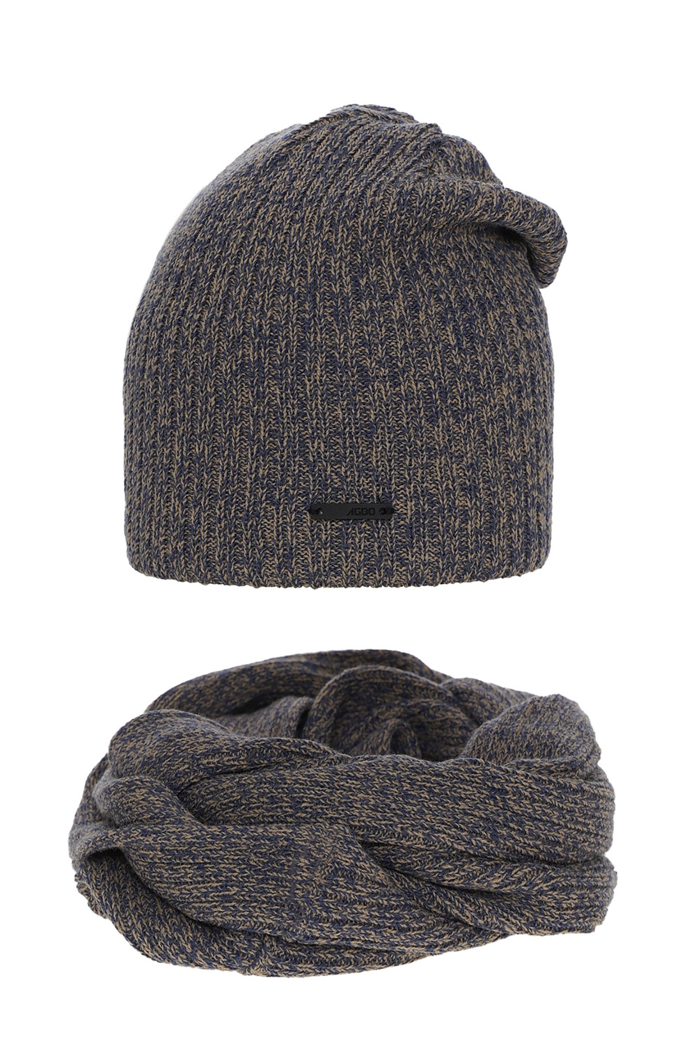 Jongens winter set muts en sjaal, blauw, Elmer