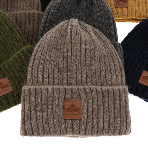 Bonnet d'hiver homme, bleu marine, Benet