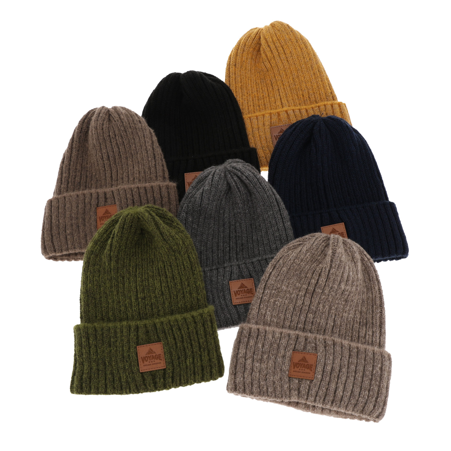 Bonnet d'hiver homme, brun, Benet