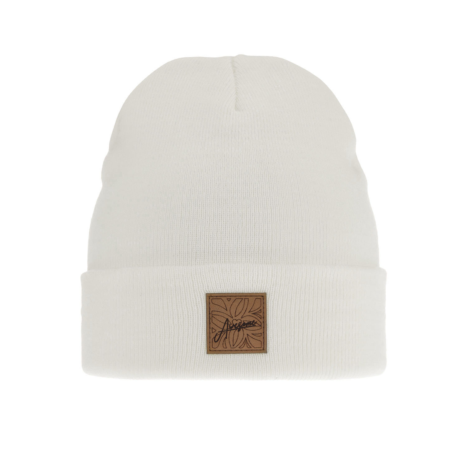 Bonnet d'hiver fille, blanche, Bellona