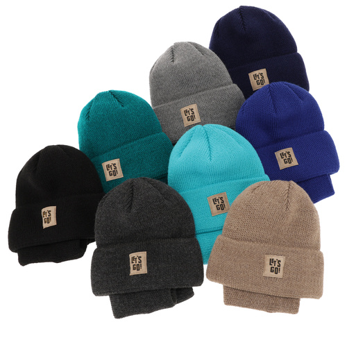 Ensemble d'hiver garçon: bonnet et snood, bleu, Joseph