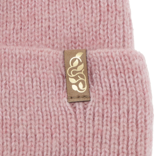 Dames wintermuts, paars, met merinowol, Tahoe