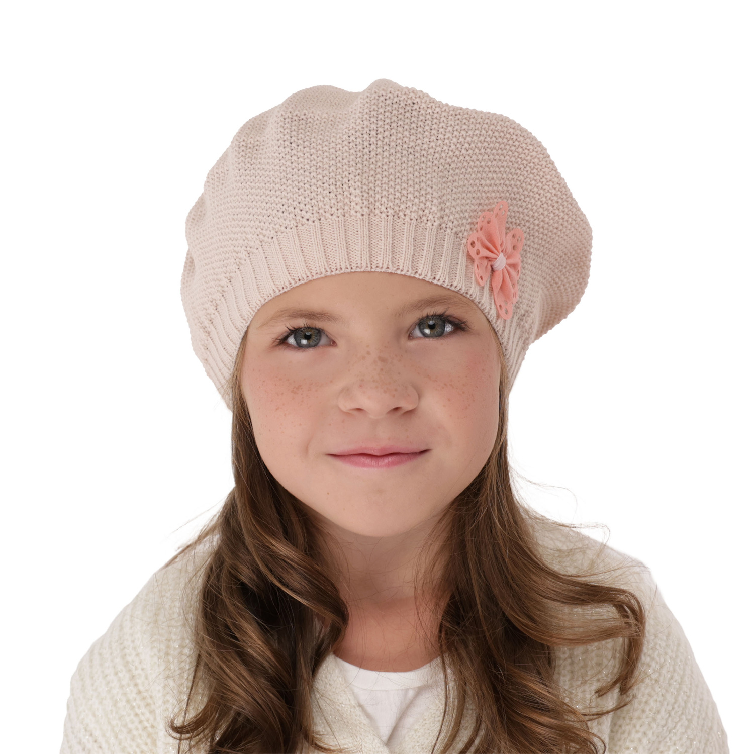 Bonnet automne/printemps fille, rosa, Costanza