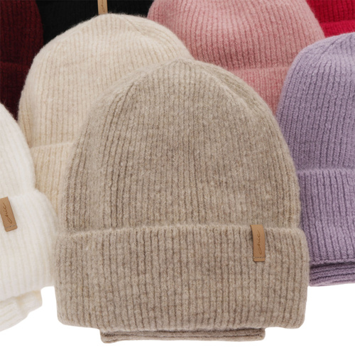 Ensemble d'hiver fille: bonnet et snood, noir, Edila