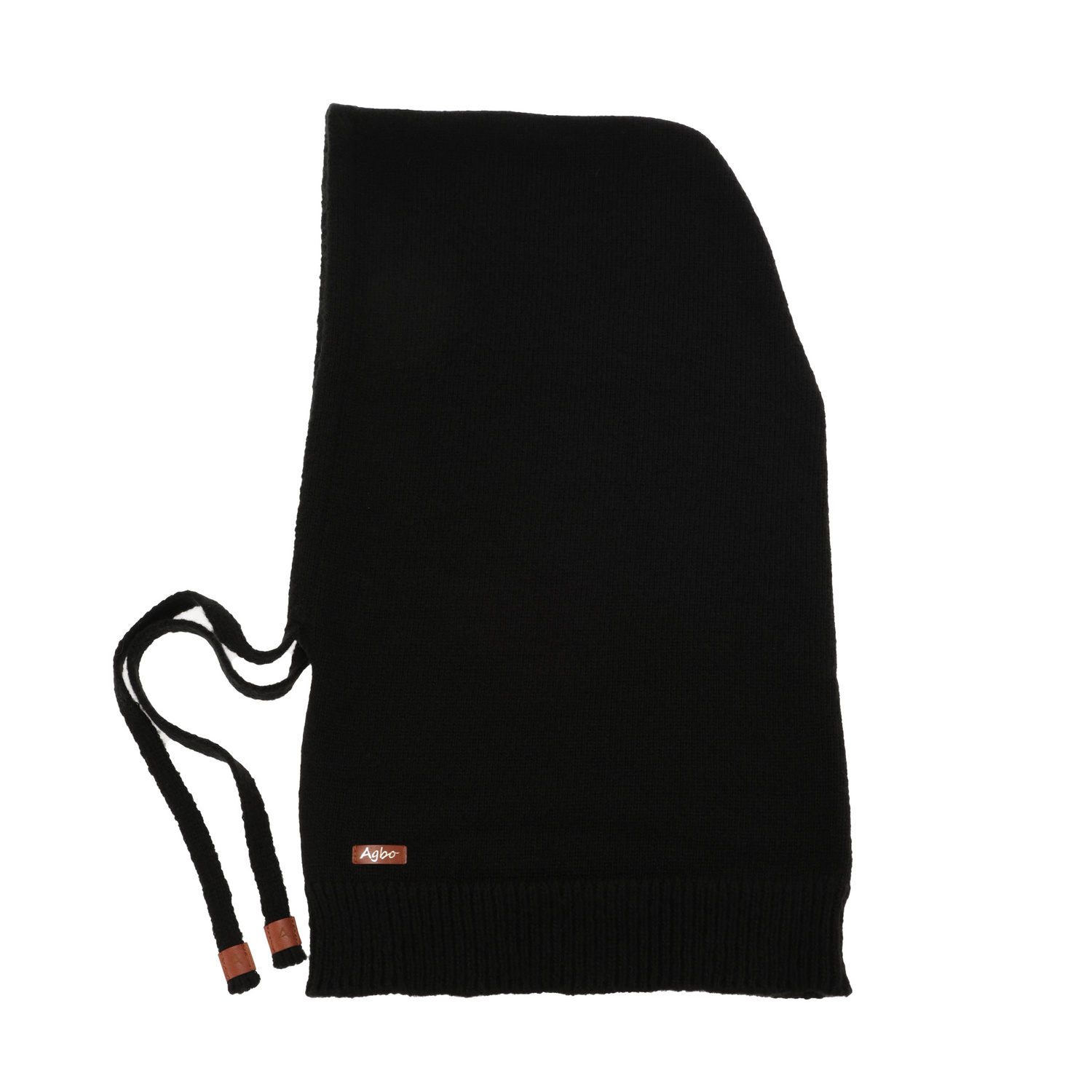 Dames winter bivakmuts, zwart, met merinowol, Elizabeth