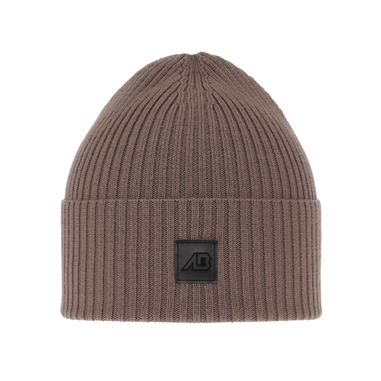 Bonnet hiver/printemps homme, marron clair, avec laine mérinos, Matias