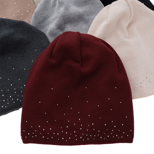 Dames wintermuts, roze, met merinowol, Minerwa