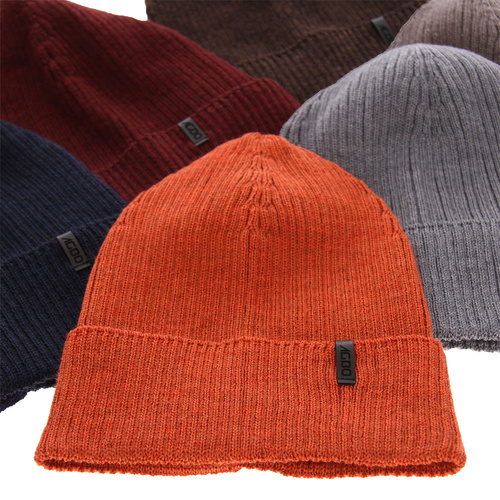 Heren wintermuts, bruin, 100% Merino Wol, Thorin