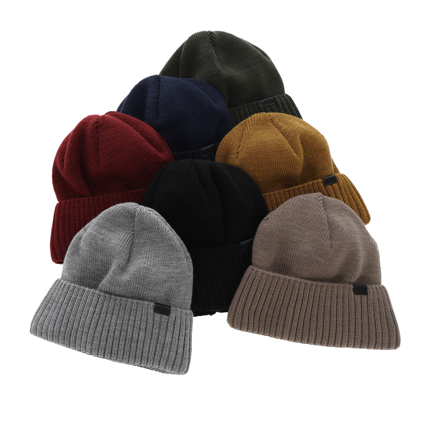 Heren wintermuts, grijs, Maxim