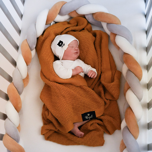 Bamboe-katoenen deken voor baby, Honey, Delicaat, Pony