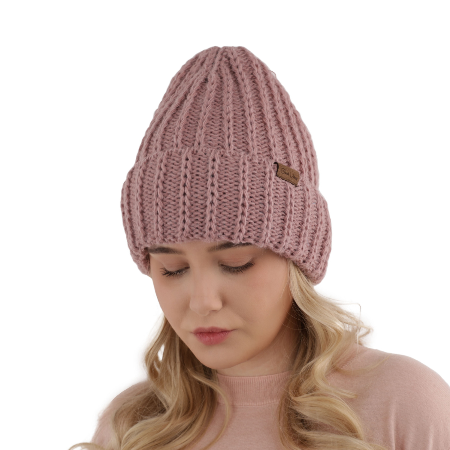 Bonnet d'hiver femme, hiver, rose, élégant, Ceres