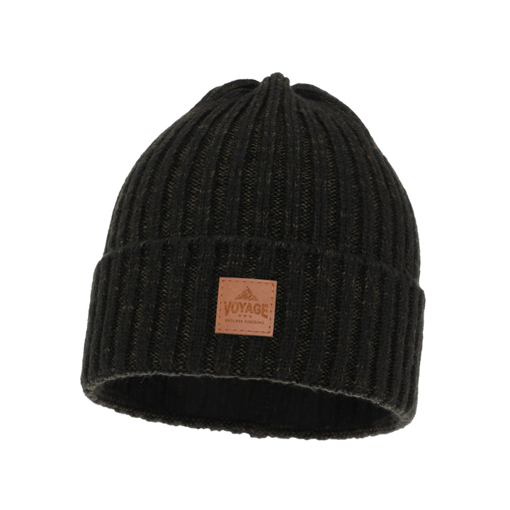 Bonnet d'hiver homme, noir, Benet