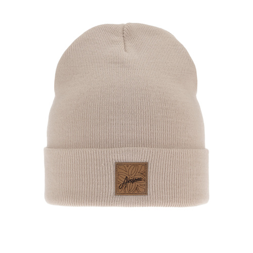 Bonnet d'hiver fille, beige, Bellona