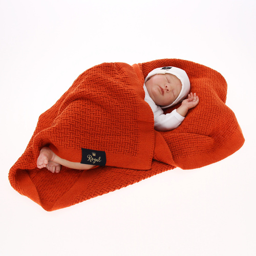 Bamboe katoen deken voor baby, herfst/lente, ceglasty, delikatny, Pony