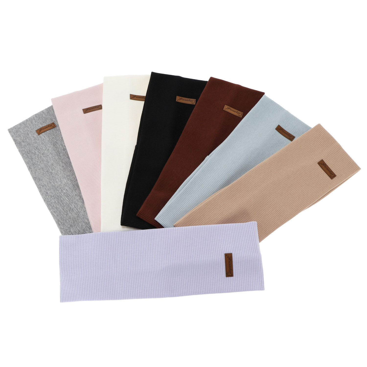 Dames hoofdband herfst, lente, zwart, katoenen Sharon