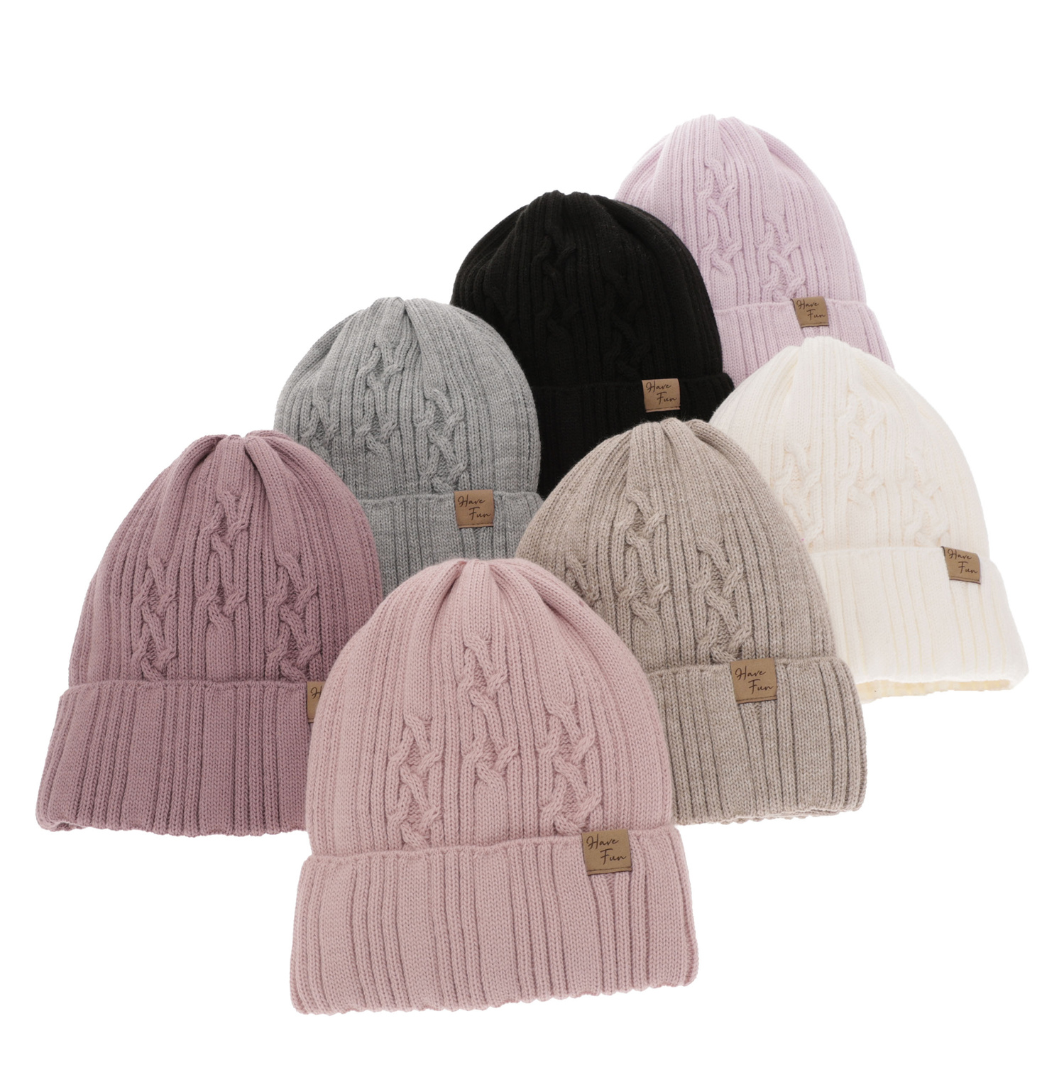 Ensemble d'hiver fille: bonnet et snood, beige, Rema