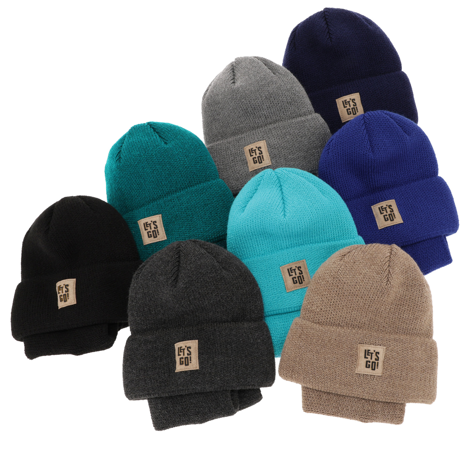 Ensemble d'hiver garçon: bonnet et snood, bleu, Joseph