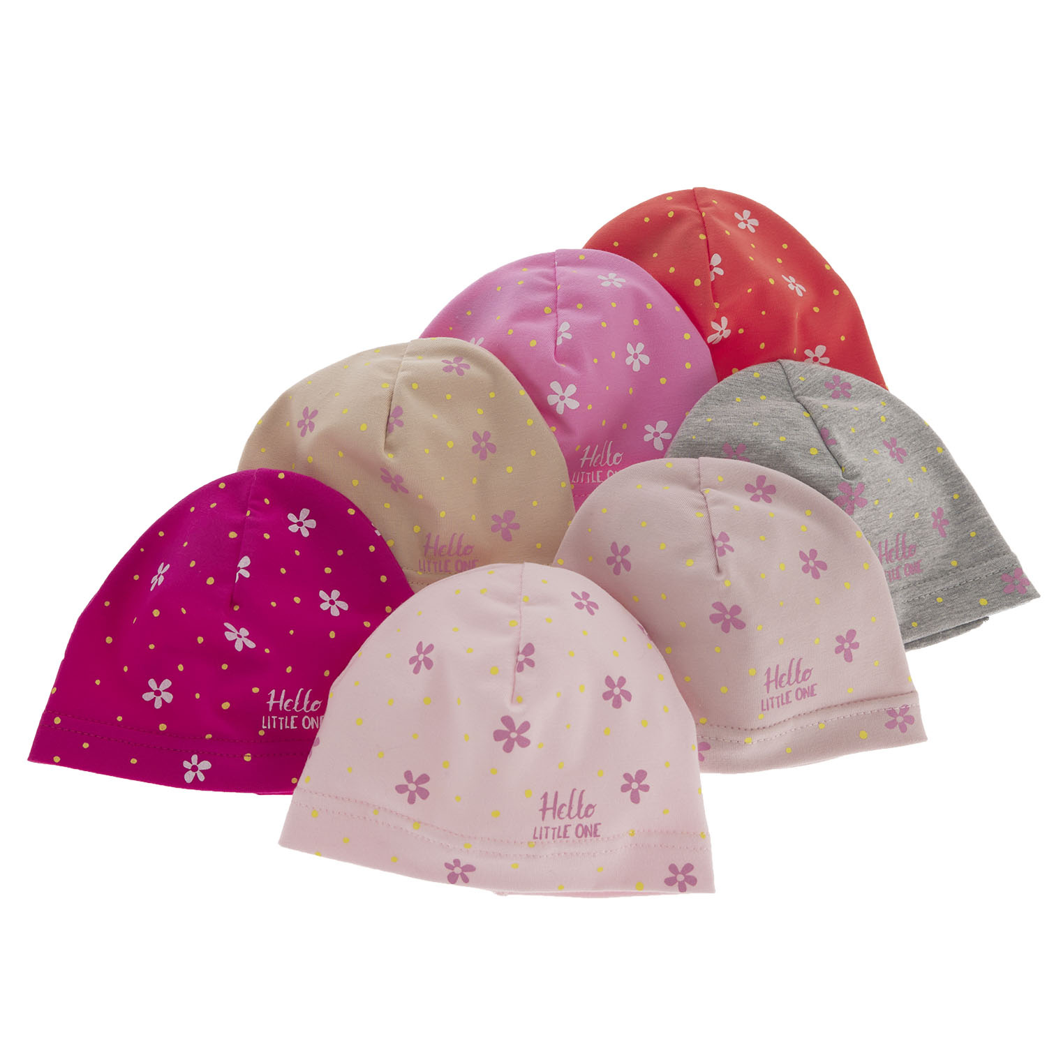 Bonnet automne/printemps fille, rose, Nila