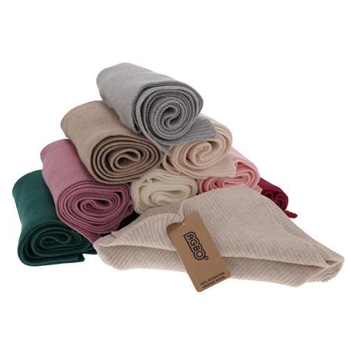 Écharpe d'hiver femme, beige, 100% Laine Mérinos Extrafine, Jessica