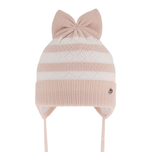 Bonnet automne/printemps fille, beige, Leda