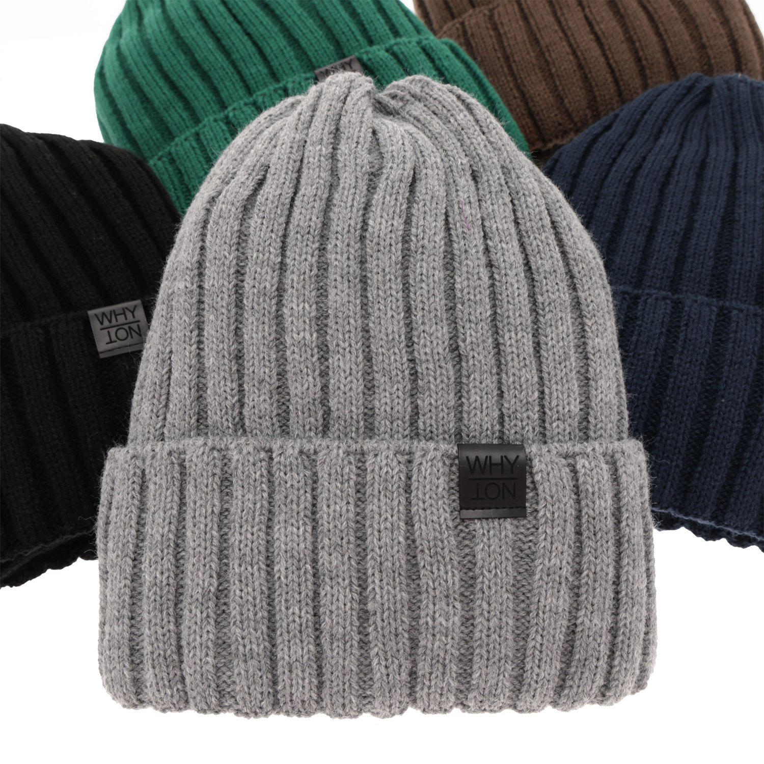 Ensemble d'hiver garçon: bonnet et snood, gris, Baster